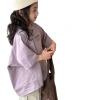 Girls' short-sleeved T-shirt 2025 New style Zhongda Tong Spring/Summer Loose pure cotton T-shirt Children's wear loose casual top Item Picture